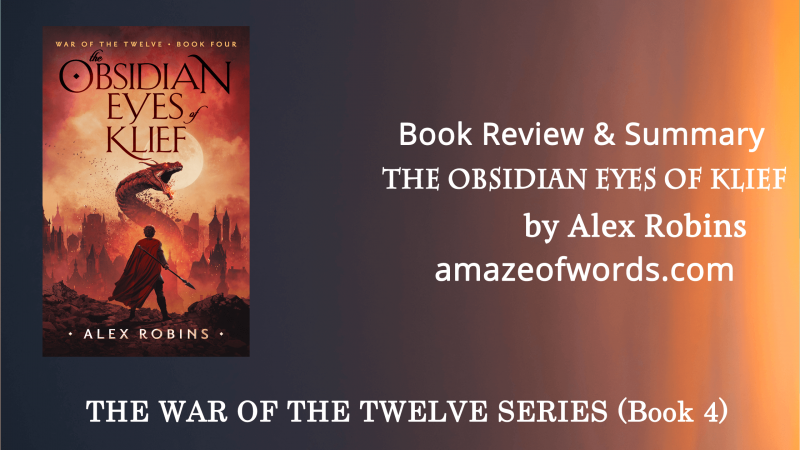 The Obsidian Eyes of Klief by Alex Robins — Cover Reveal